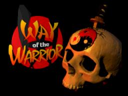 Way of the Warrior Title Screen